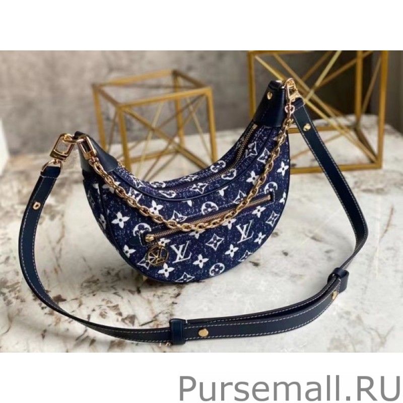 Loop Bag In Monogram Denim M81166