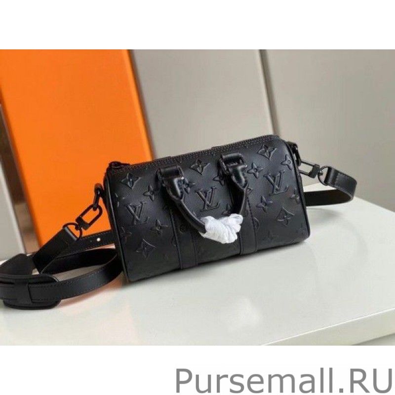 Keepall XS Bag Monogram Seal Leather M57960