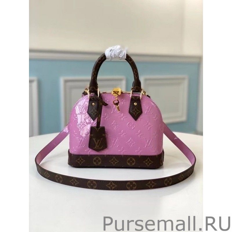 Alma BB Bag Monogram Vernis M90583