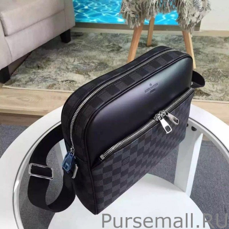 Dayton Reporter MM Damier Graphite N41409