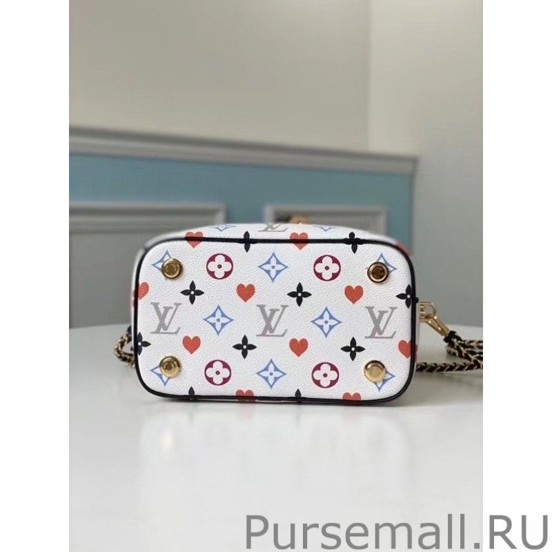 Game On Vanity PM White Bag