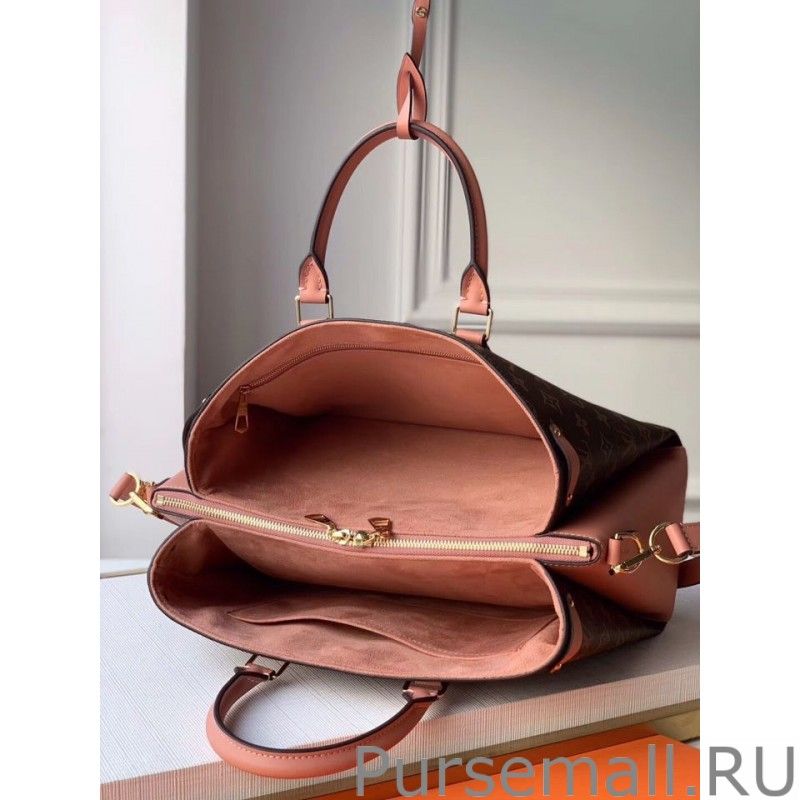 Soufflot MM Monogram Canvas M44817 Pink