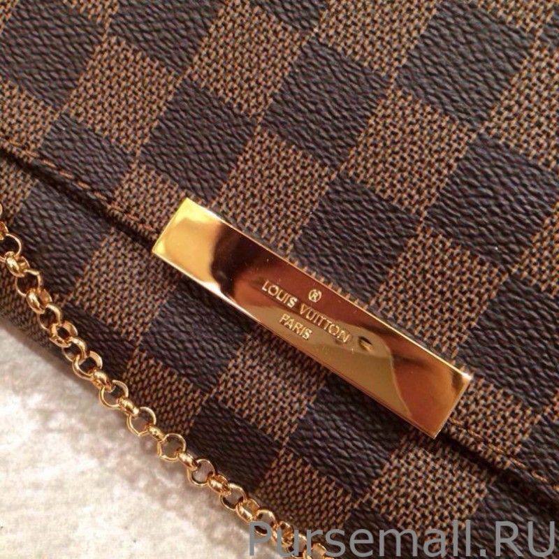 Favorite MM Damier Ebene Canvas N41129 of Siena PM Damier Ebene Canvas N41545