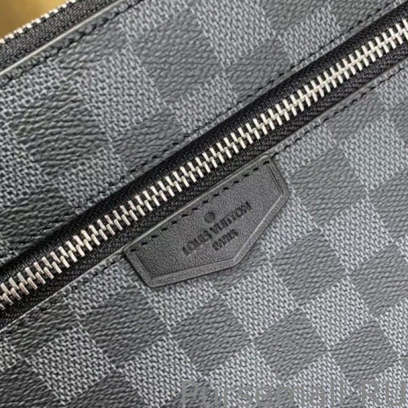 New Pouch Damier Graphite N60417