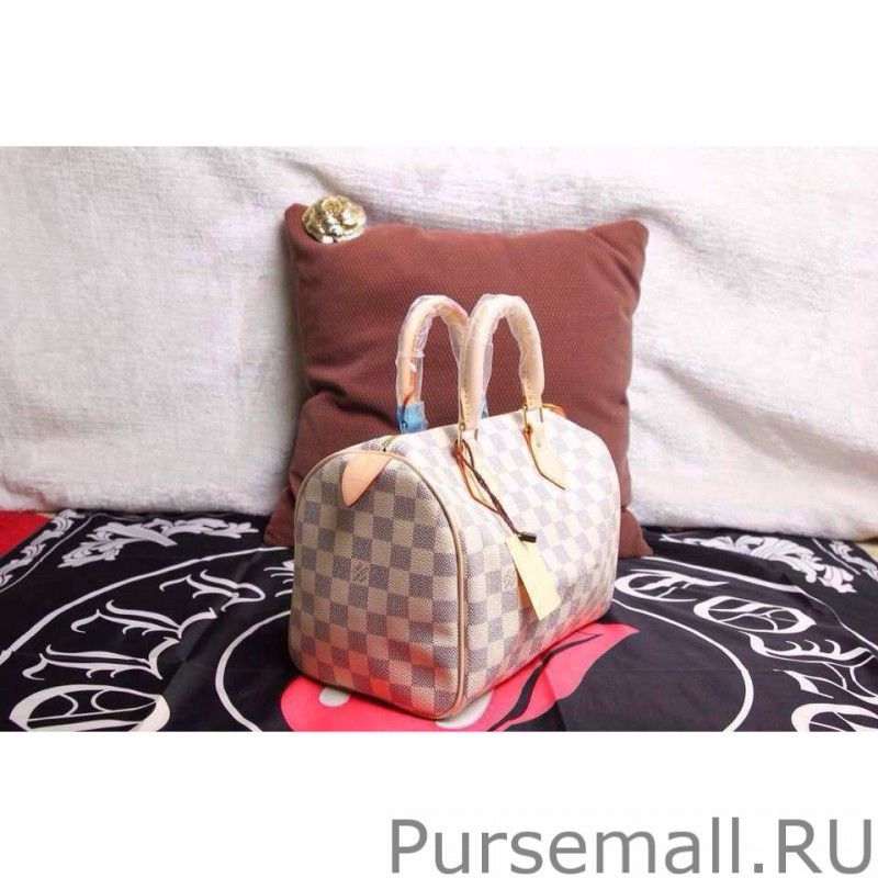 Speedy 25 Damier Azur Canvas N41534