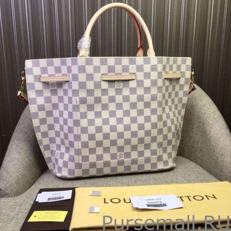Girolata Bag Damier Azur Canvas N41579
