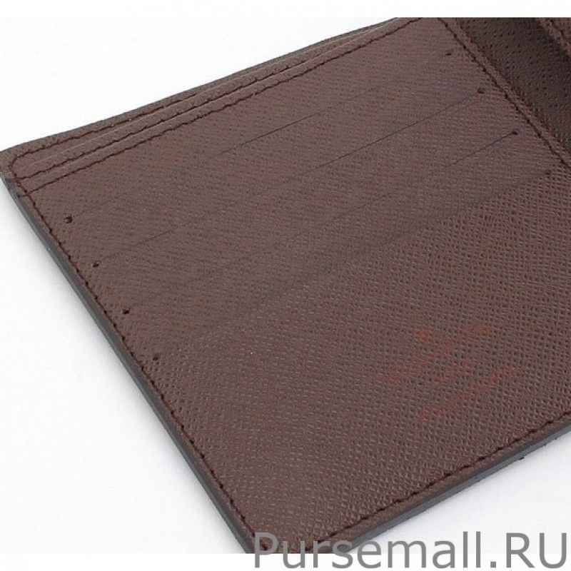 Damier Ebene Canvas Canvas Marco Wallet N61675