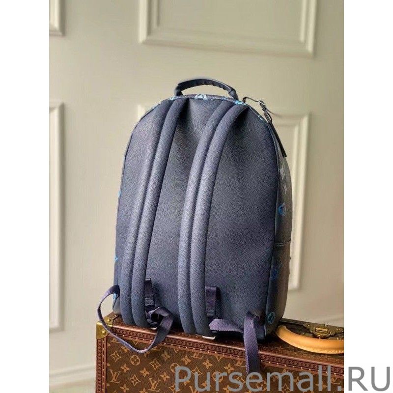 Multipocket Backpack Ink Watercolor M57841