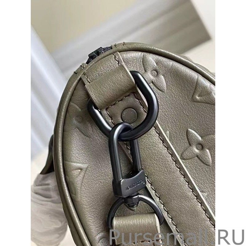 Keepall XS Bag Monogram Seal Leather M57961