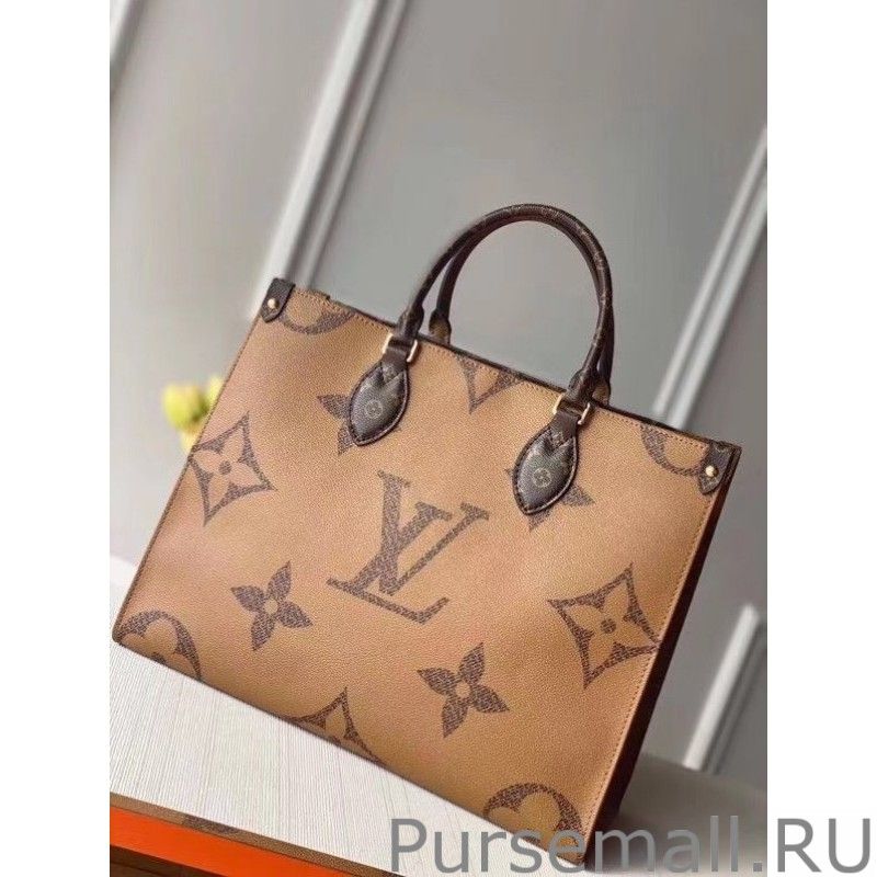 Onthego MM Bag Giant Monogram Reverse M45321