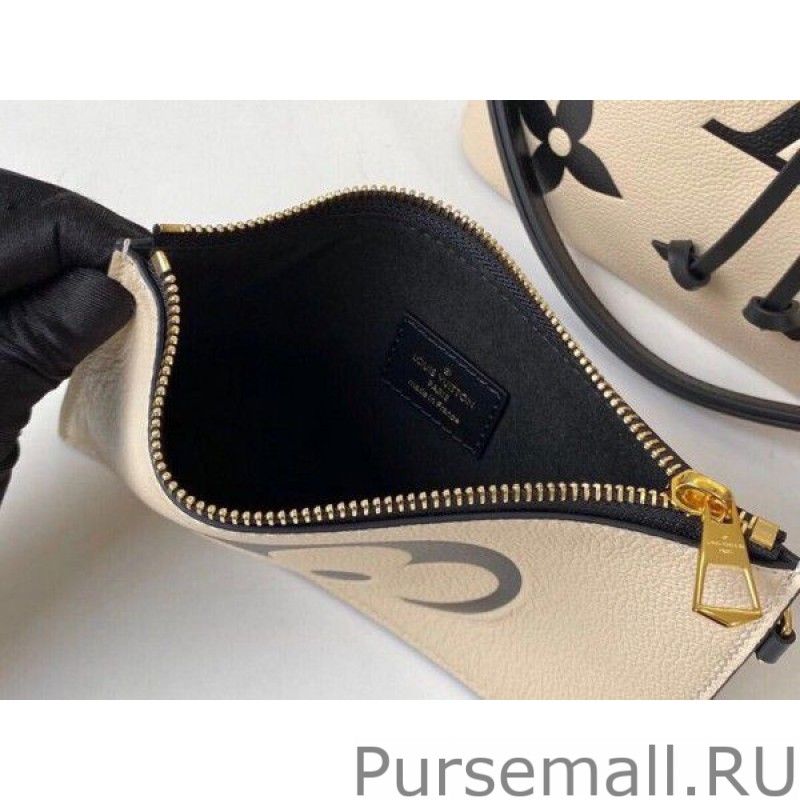 LV Crafty NeoNoe MM Cremel Bag M56889