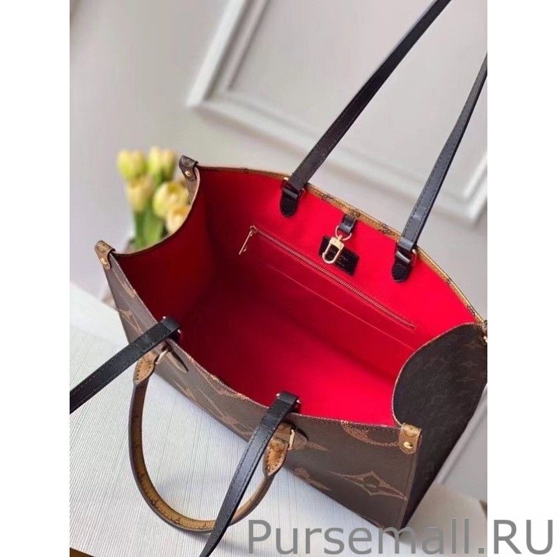 Onthego MM Bag Giant Monogram Reverse M45321