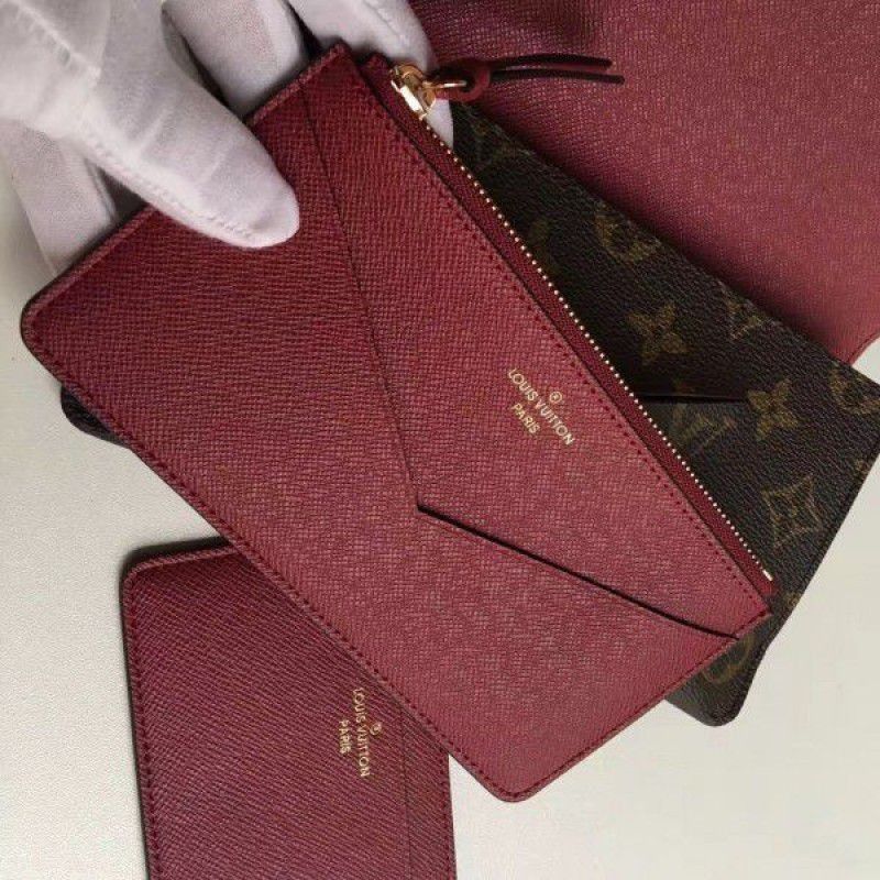 Jeanne Wallet Monogram Canvas M62155