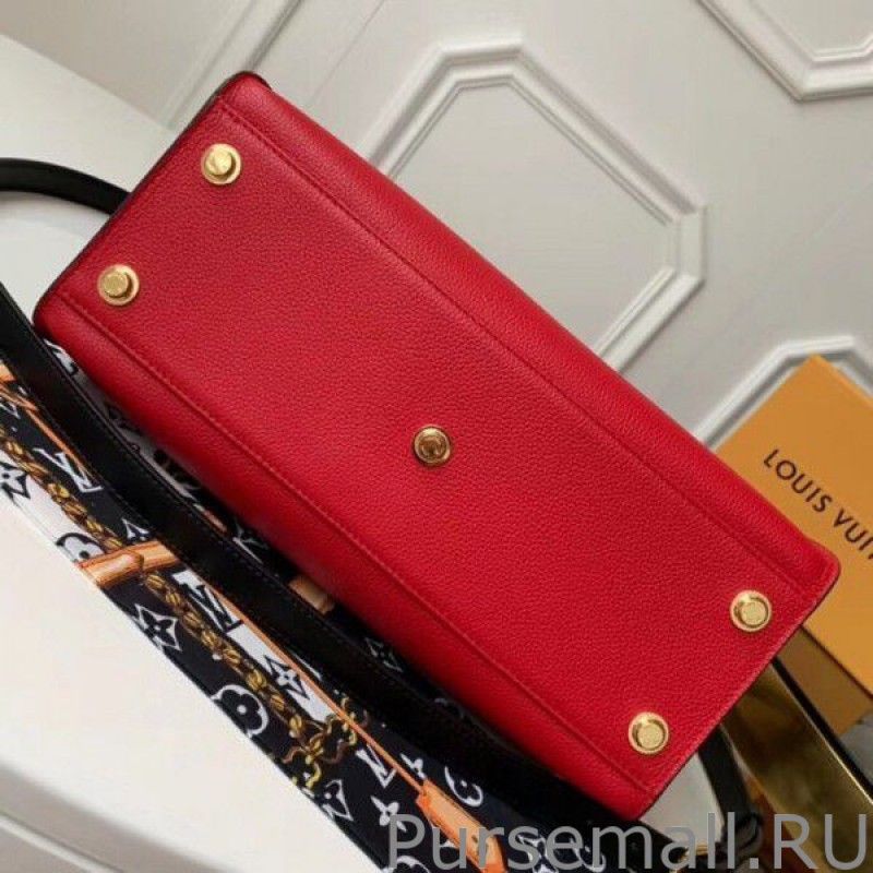 On My Side Bag Monogram Calfskin M53824