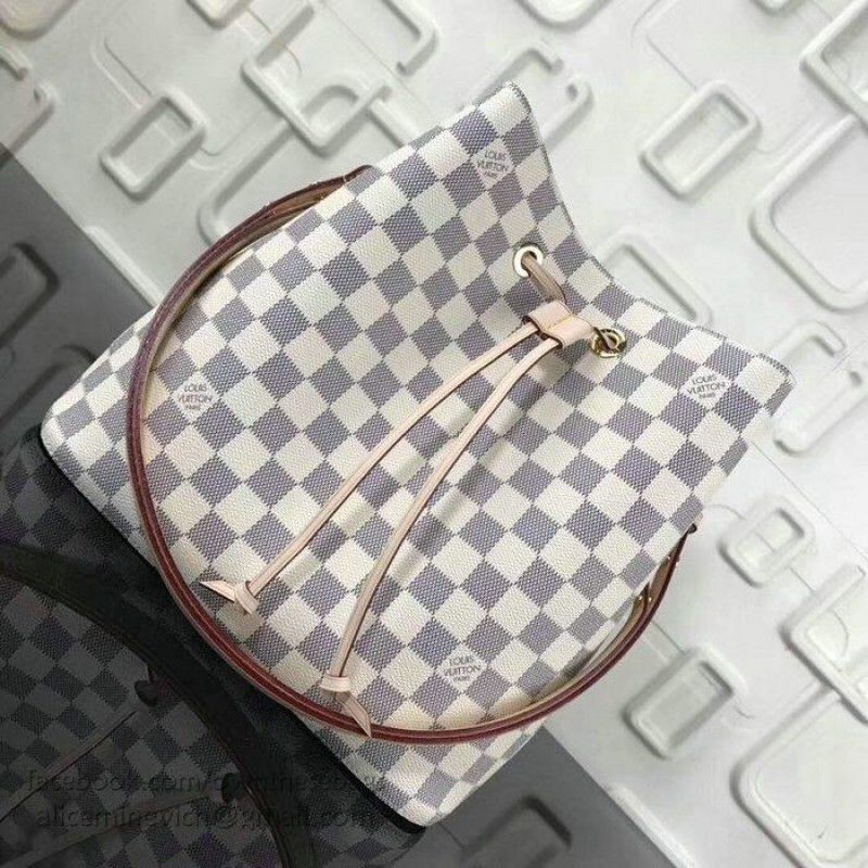 Neonoe Damier Azur Canvas