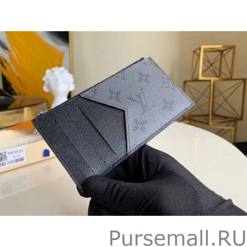 Coin Card Holder Monogram Eclipse M69533