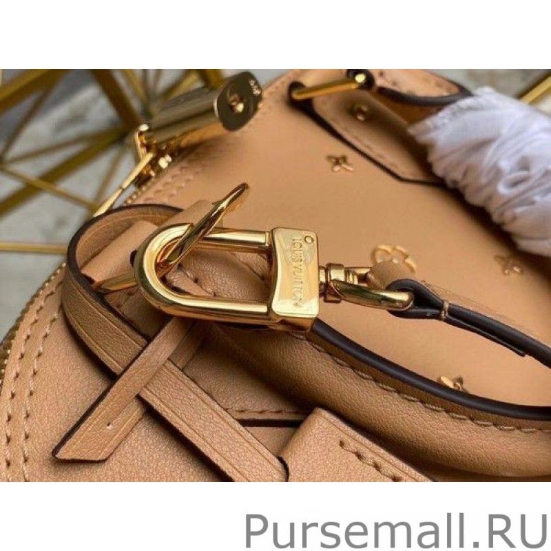 Alma BB Bag With Metallic Monogram Pattern M58638