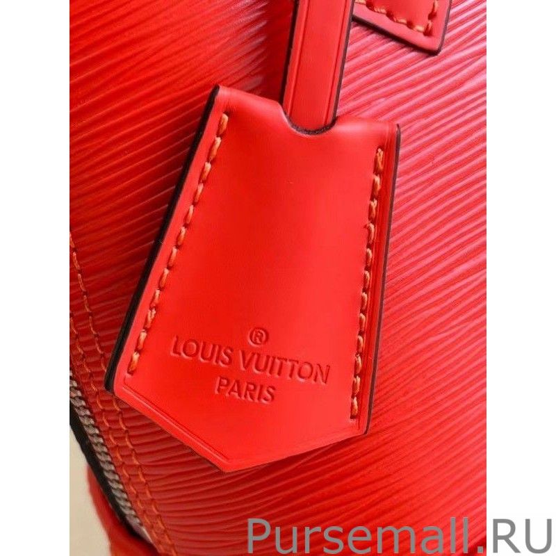 Epi Alma BB Bag With Jacquard Strap M57429