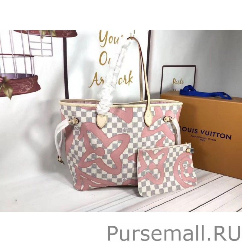 Neverfull MM Bag Damier Azur N41050