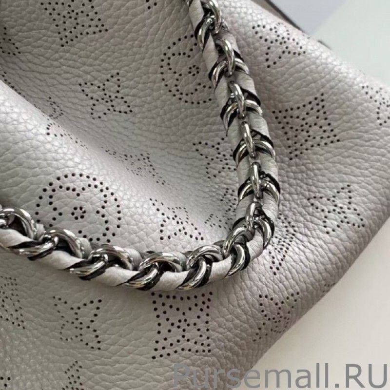Bella Bag In Grey Mahina Leather M58791