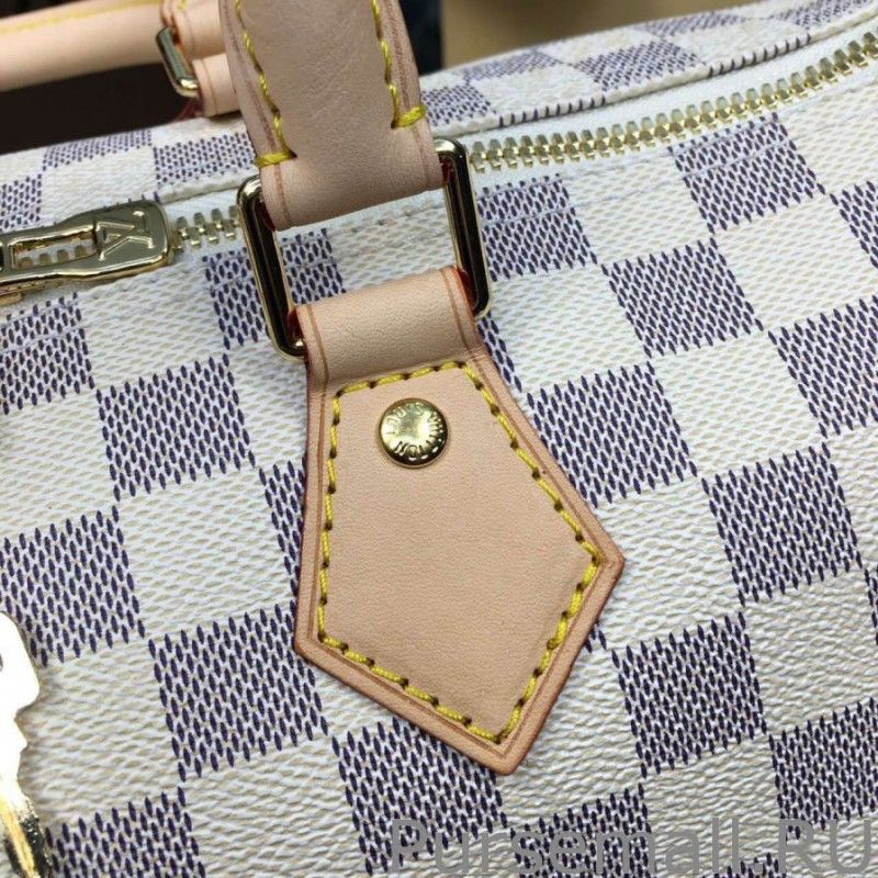 Speedy Bandoulière 35 Damier Azur N41372