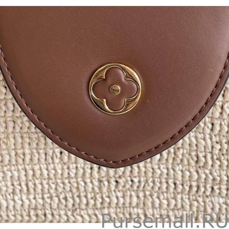 Capucines MM Bag In Braided Raffia M57649