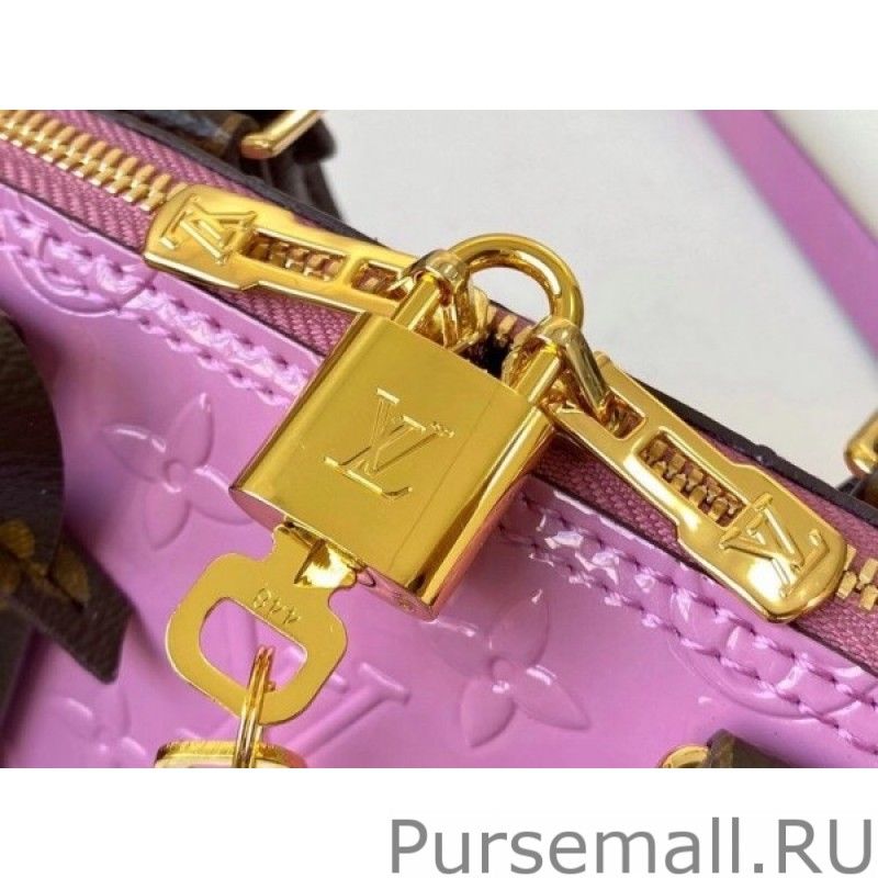 Alma BB Bag Monogram Vernis M90583