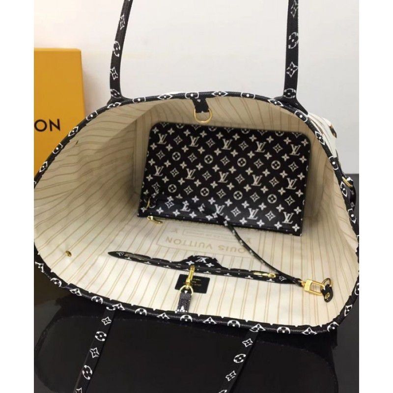 Neverfull MM Monogram Jungle Leopard Zebra m44716