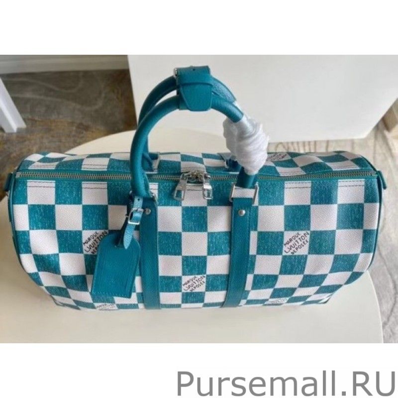 Keepall Bandouliere 45 Damier Leather N80404