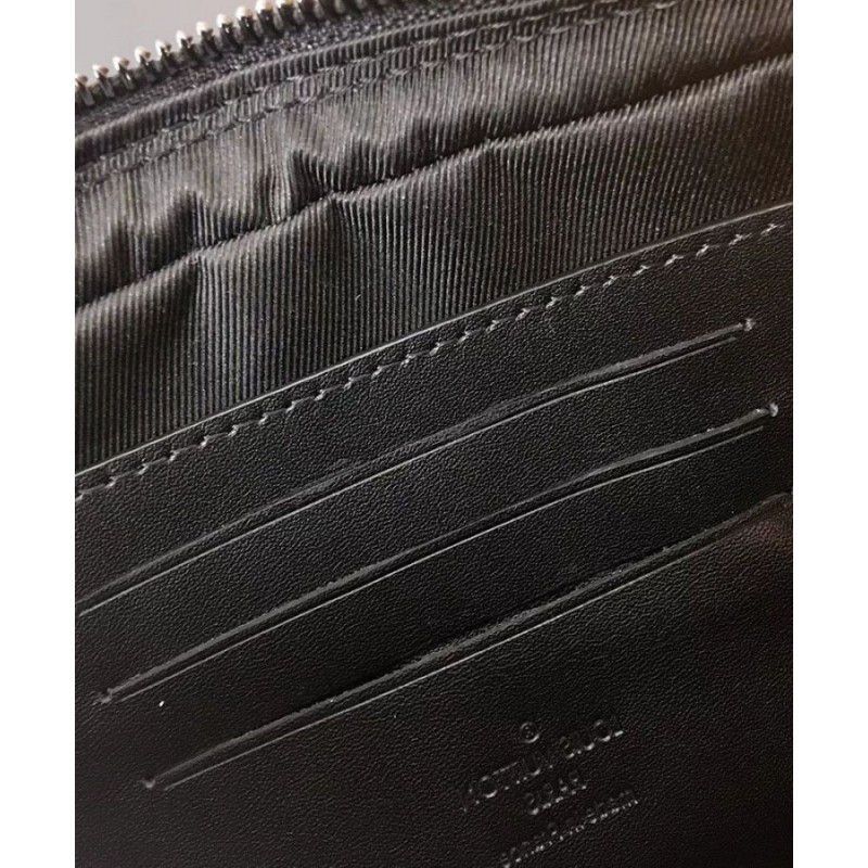 Men Virgil Abhol Chain Clutch M44458 Brown