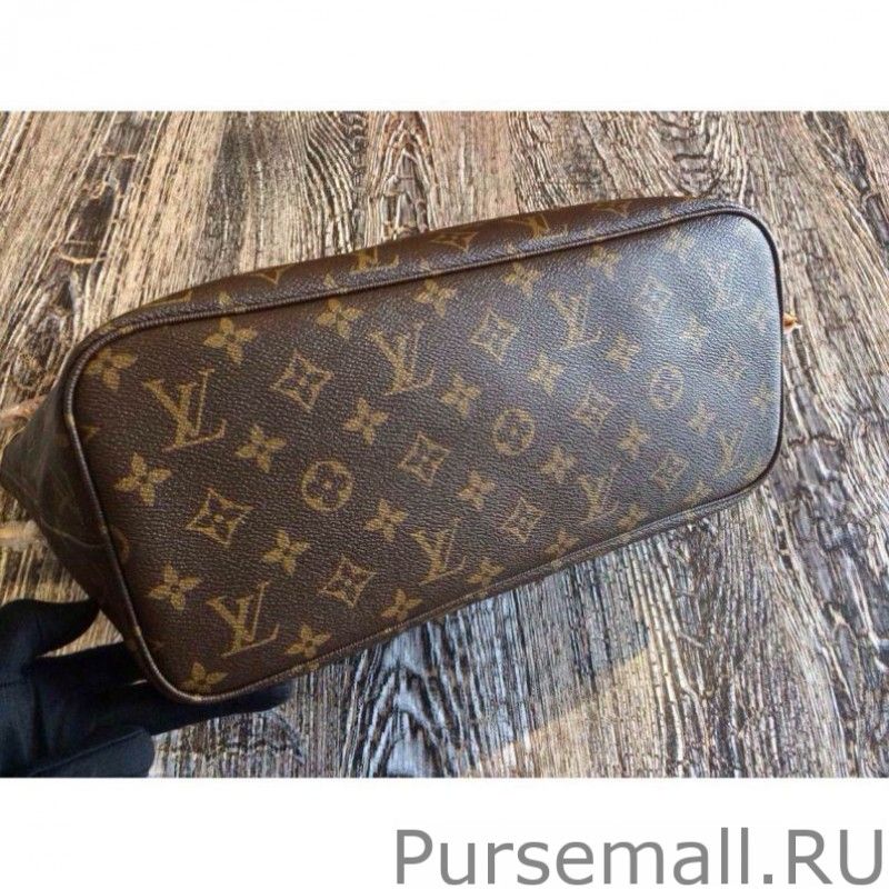 Neverfull MM Monogram Canvas M40995 Beige