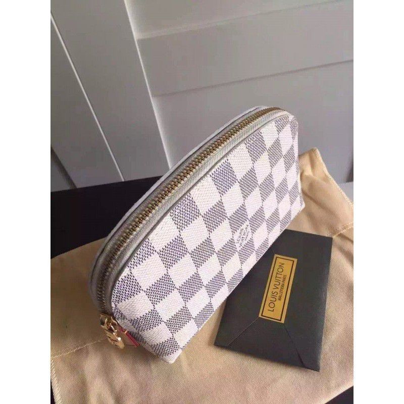 Cosmetic Pouch Damier Azur N60024