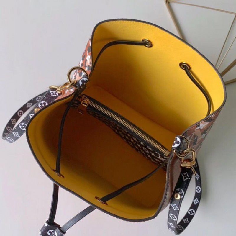 Neonoe Bag Monogram Jungle Leopard Zebra M44717