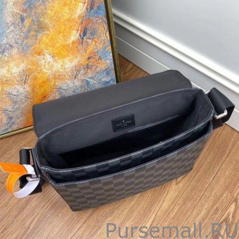 New Flap Messenger Damier Graphite N40418