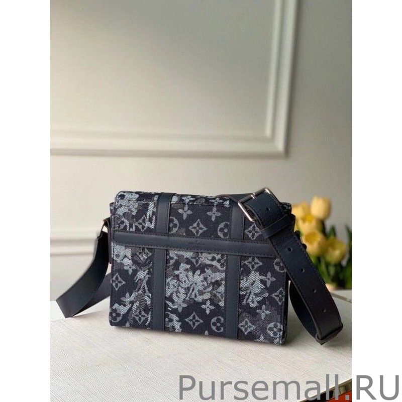 Trunk Messenger Bag Monogram Tapestry M57282