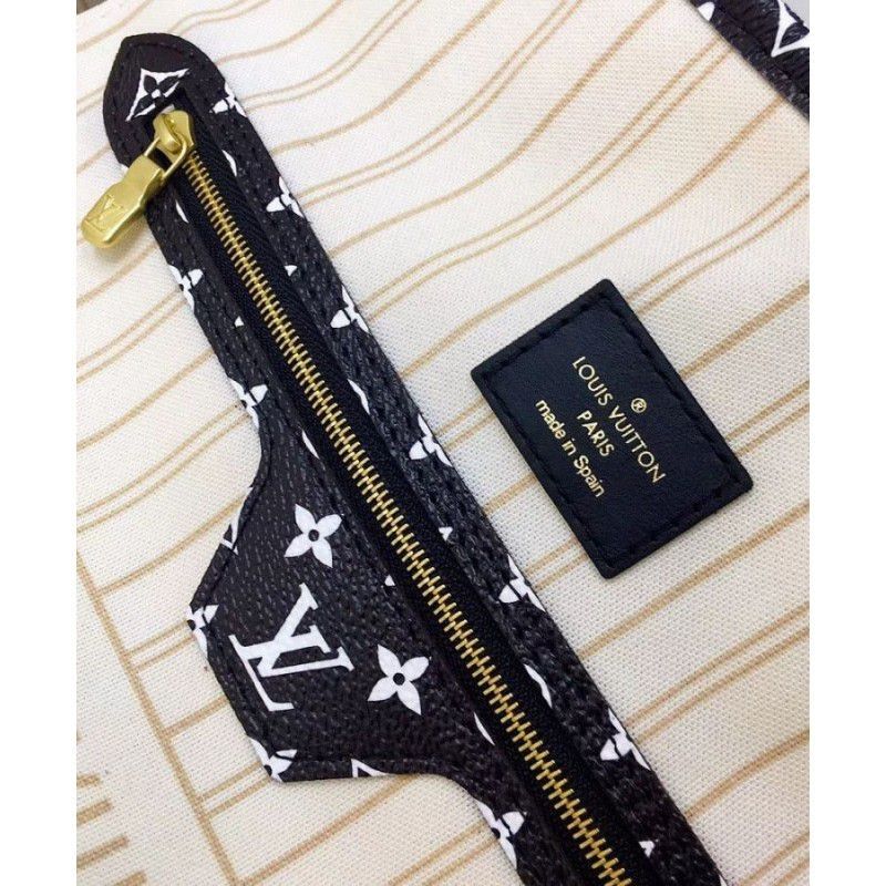 Neverfull MM Monogram Jungle Leopard Zebra m44716