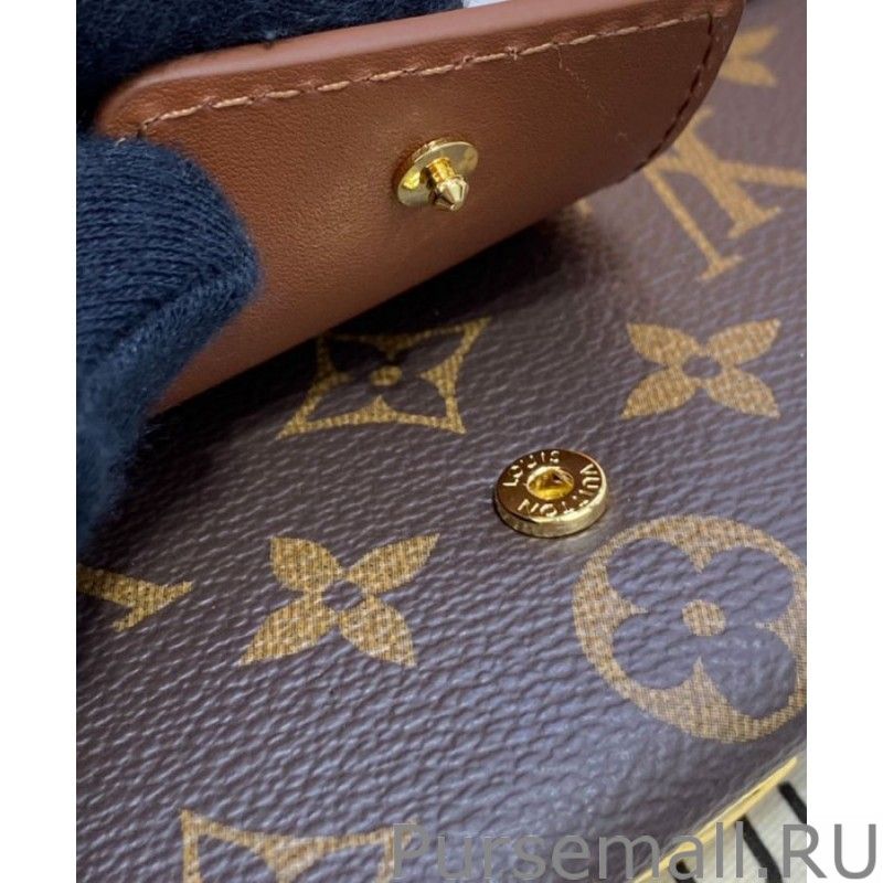 Padlock On Strap Handbags M80763 Brown