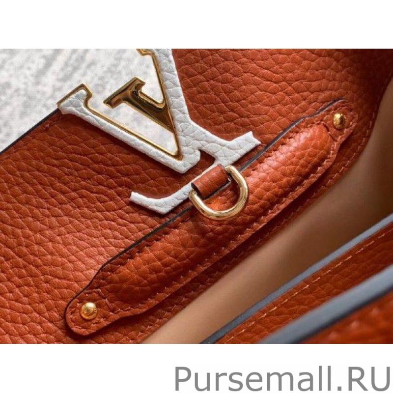 Capucines BB Bag In Brown Leather M59266