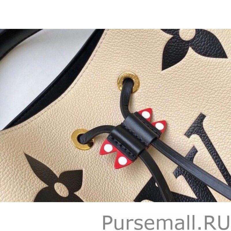 LV Crafty NeoNoe MM Cremel Bag M56889