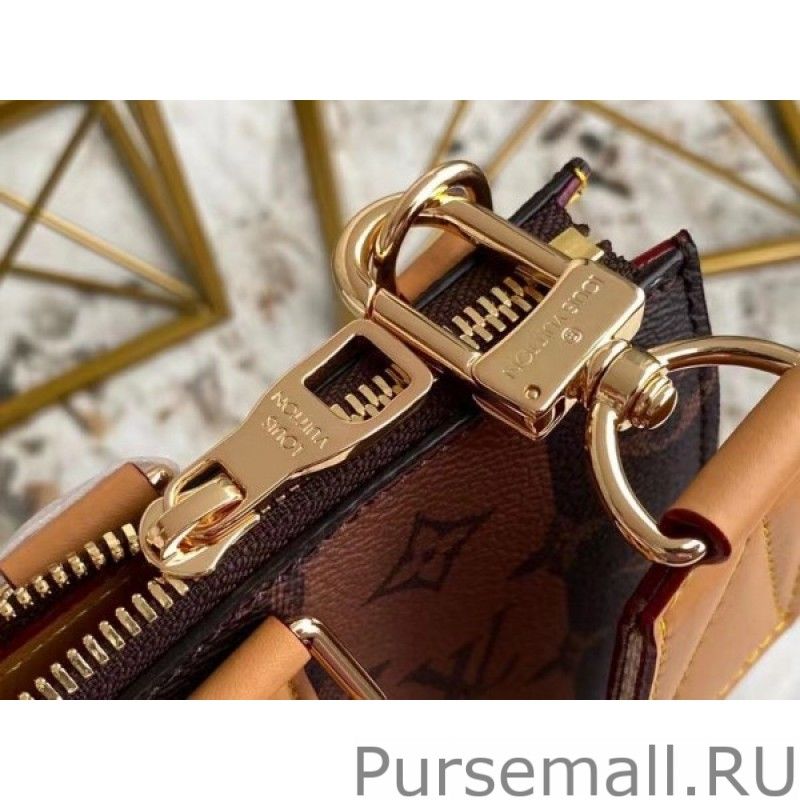 Sac Plat Cross Bag In Monogram Stripes M45969