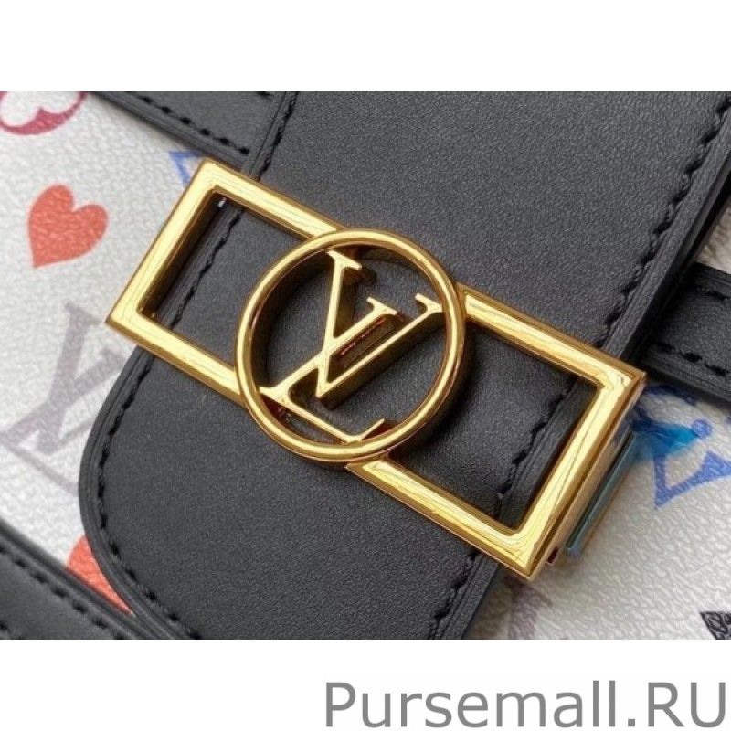 Game On Dauphine MM White Bag M57463