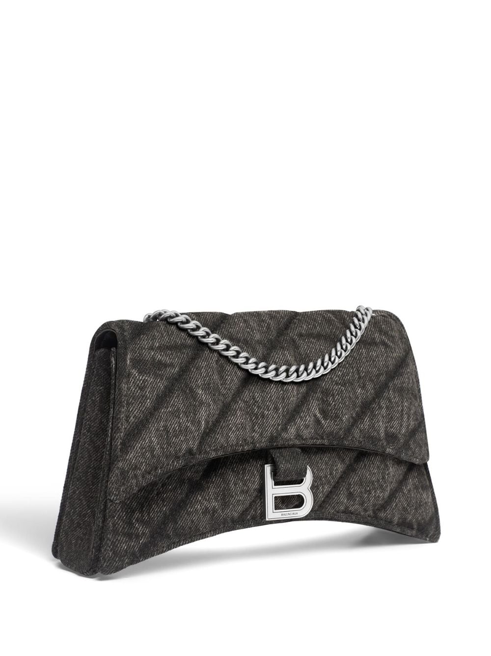 Ba*len*cia*ga crush denim shoulder bag