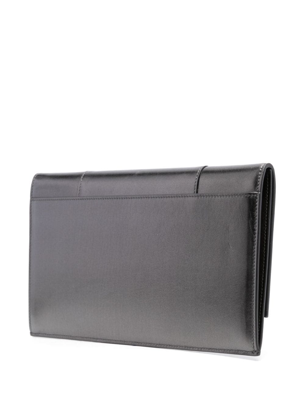 Ba*len*cia*ga hourglass flat clutch bag