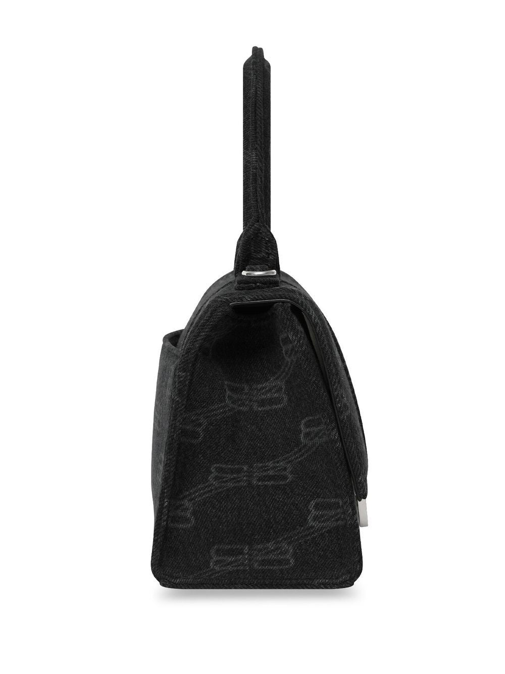 Ba*len*cia*ga hourglass bb-monogram small handbag