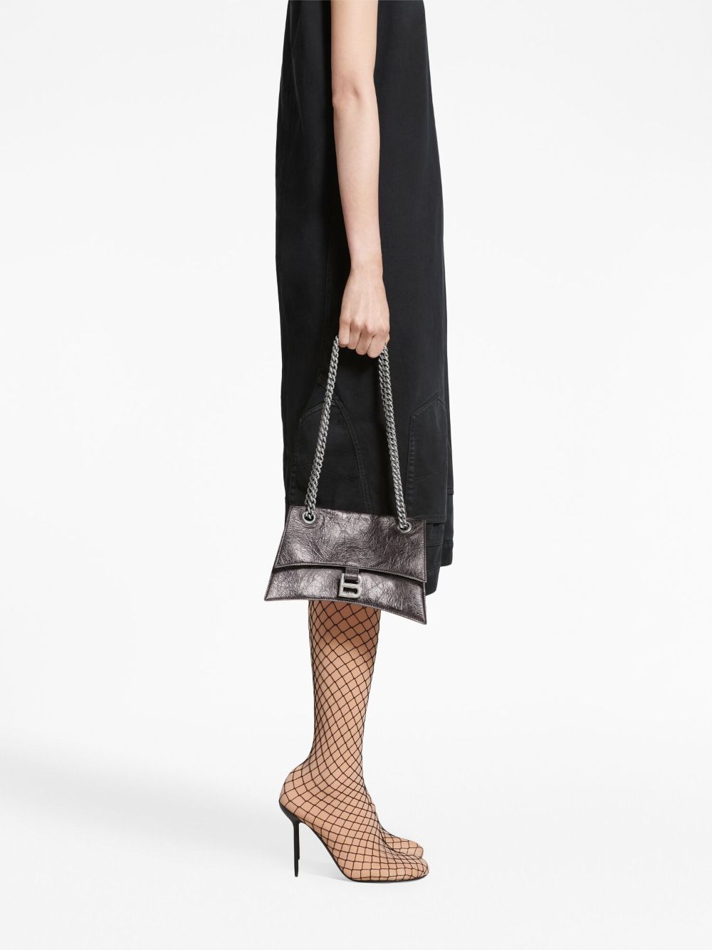 Ba*len*cia*ga small crush chain-strap shoulder bag