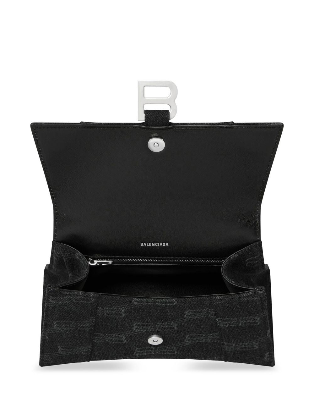 Ba*len*cia*ga hourglass bb-monogram small handbag