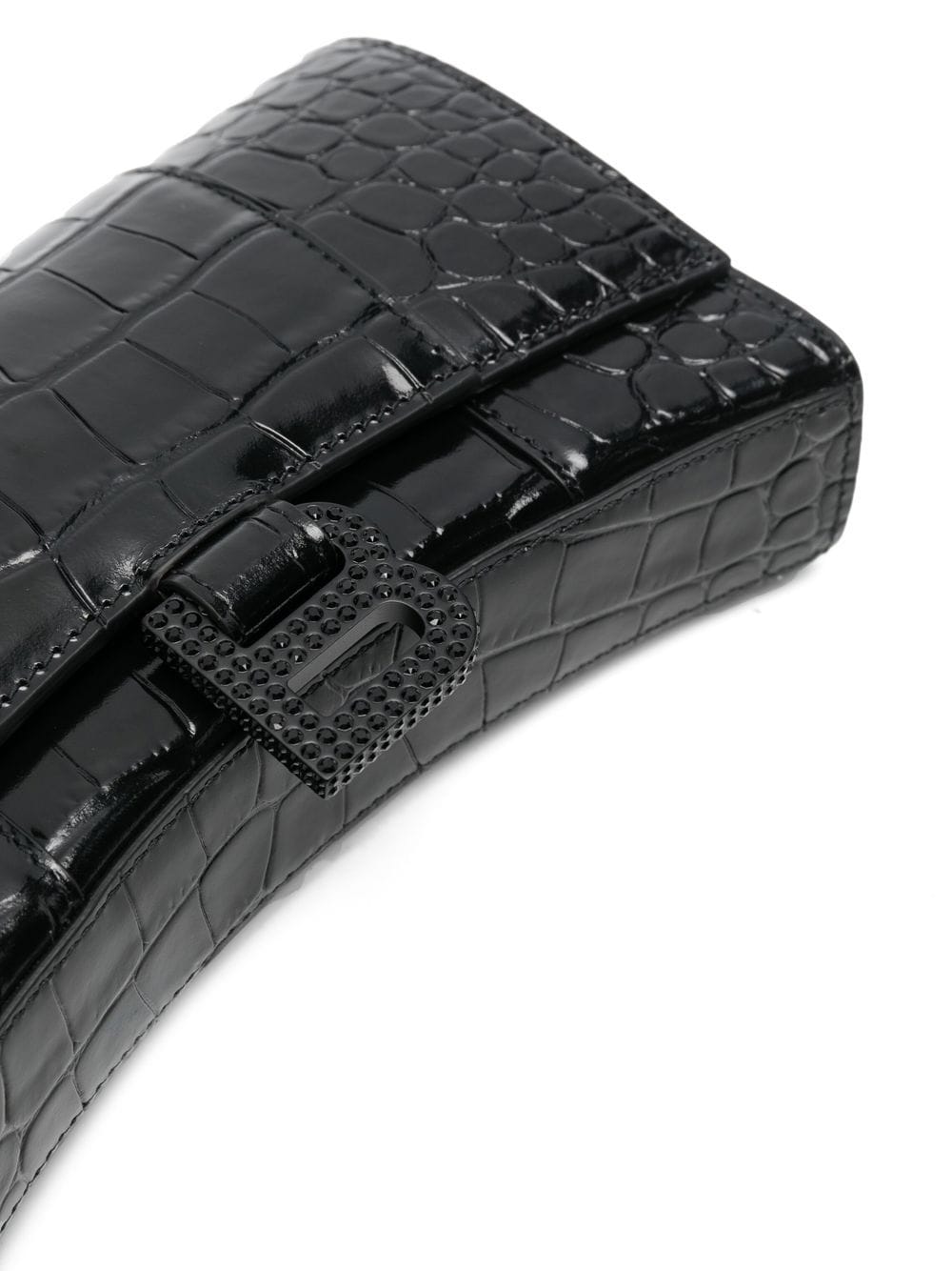 Ba*len*cia*ga hourglass chain-strap wallet