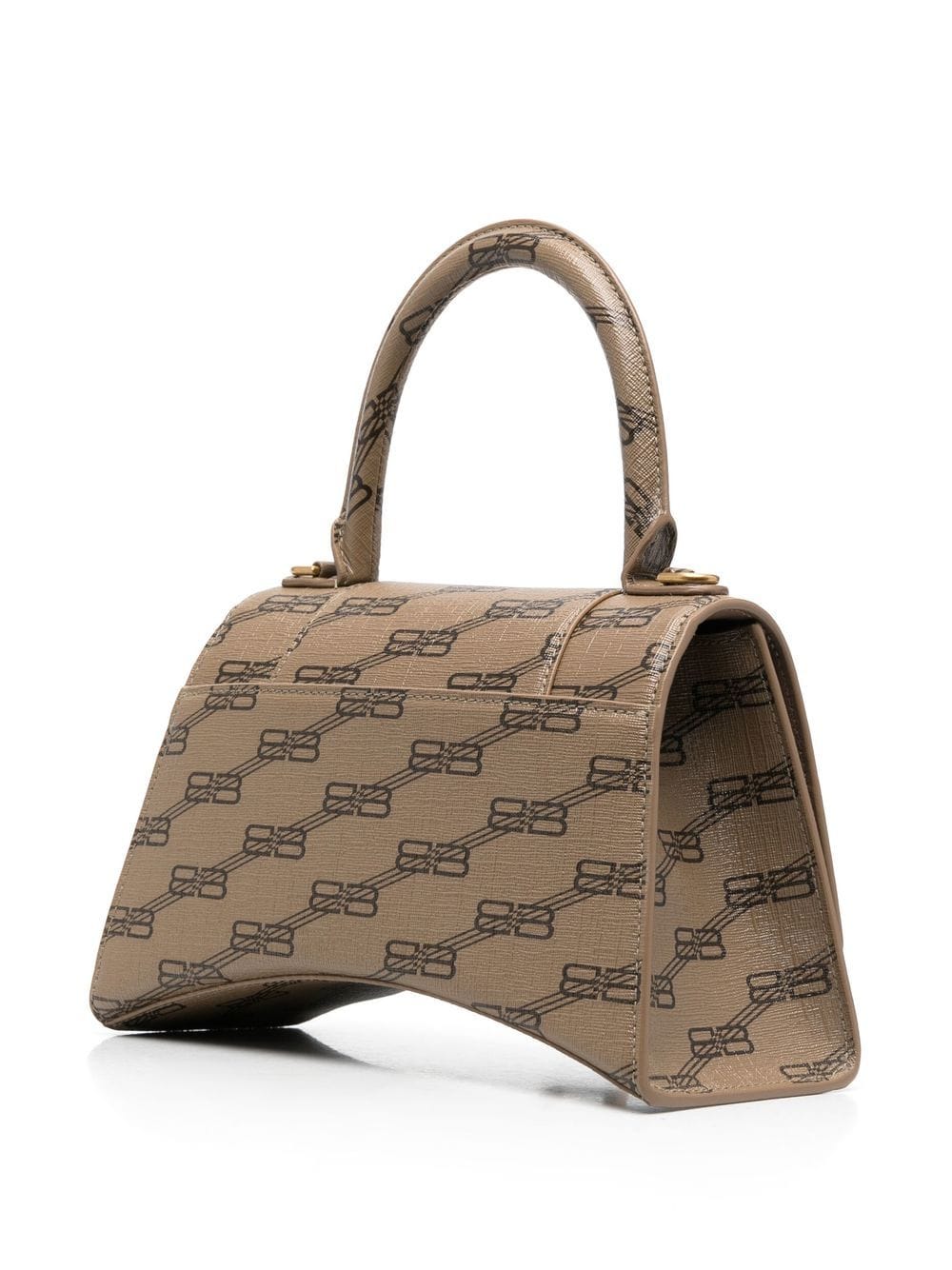 Ba*len*cia*ga hourglass bb monogram top-handle s tote bag