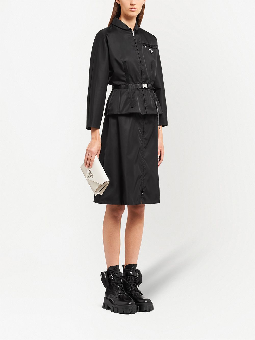 Pra*a mini envelope shoulder bag