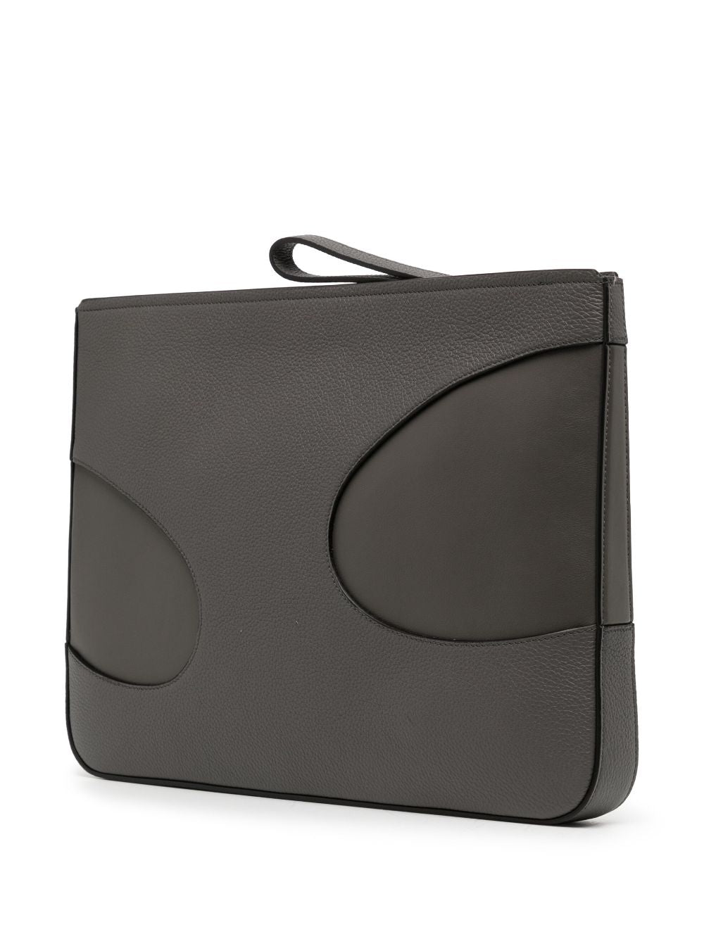 Ferragamo cut-out leather laptop bag